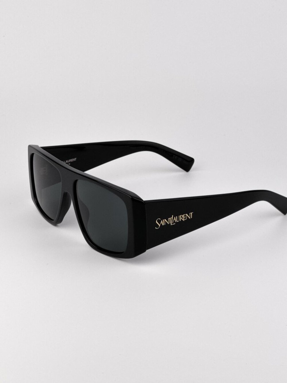 Saint Laurent SL832 001 Square Sunglasses – Black Grey Unisex Sunglasses - Picture 6 of 14